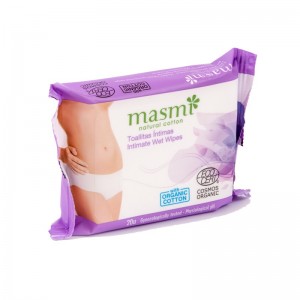 Toallitas humedas intimas femeninas bio 20ud Masmi