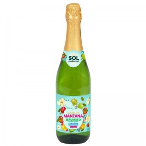 Espumoso manzana sin alcohol 750ml Sol Natural