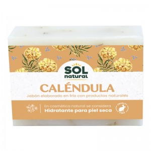 Jabon de calendula 100g Sol Natural