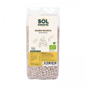 Alubia blanca bio 500 g Sol Natural