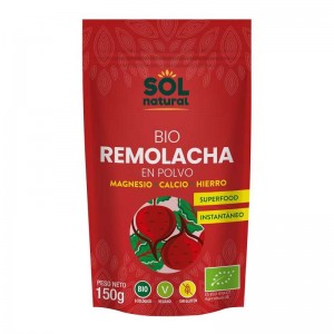Remolacha roja en polvo bio 150g Sol Natural