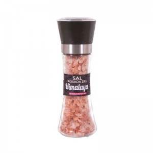 Molinillo de sal rosa del himalaya 200 g Sol Natural