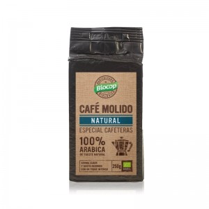 Cafe molido arabica bio 250g Biocop
