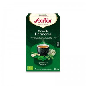 Yogi Tea Te verde Armonia 17 filtros BIO