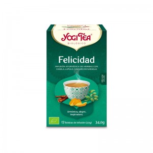 Yogi Tea Felicidad 17 filtros BIO