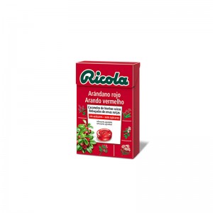 Caramelos de arandanos sin azucar 50 g Ricola