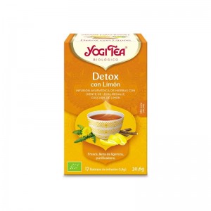 Yogi Tea Detox con limon 17 filtros BIO