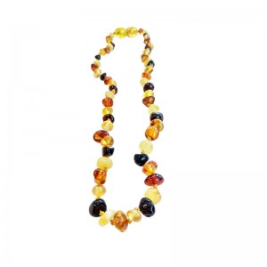 Collar ambar baltico color mix 32 cm Ambaltic
