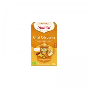 Yogi tea Chai Curcuma Bio 17 filtros BIO