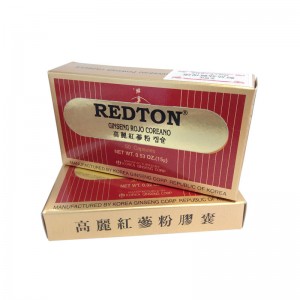 Ginseng rojo koreano 300mg 50 capsulas Redton Ginseng rojo koreano 300mg 50 capsulas Redton