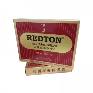 Ginseng rojo koreano 300mg 100 capsulas Redton Ginseng rojo koreano 300mg 100 capsulas Redton