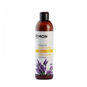 Champu cabello graso y caspa lavanda y azufre 300ml Mon Deconatur