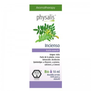 Aceite esencial de incienso bio 10 ml Physalis