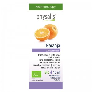 Aceite esencial de naranja bio 10 ml Physalis Aceite esencial de naranja bio 10 ml Physalis
