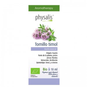 Aceite esencial de tomillo timol bio 10 ml Physalis Aceite esencial de tomillo timol bio 10 ml Physalis
