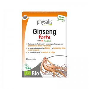 Ginseng forte bio 30 comprimidos Physalis Ginseng forte bio 30 comprimidos Physalis