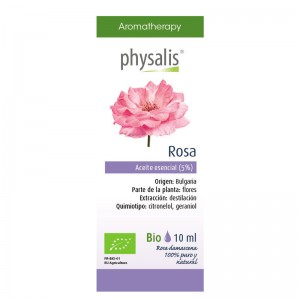 Aceite esencial de rosa bio 10ml Physalis Aceite esencial de rosa bio 10ml Physalis