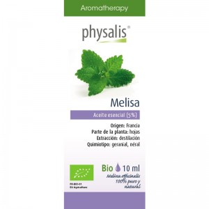 Aceite esencial de melisa bio 10ml Physalis Aceite esencial de melisa bio 10ml Physalis