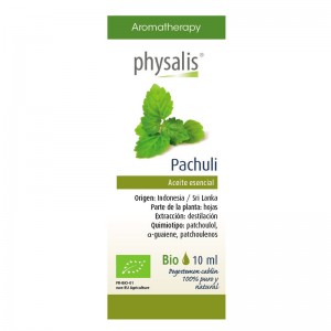 Aceite esencial de pachuli bio 10 ml Physalis Aceite esencial de pachuli bio 10 ml Physalis