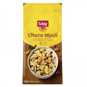 Cereales choco muesli 375 g Schar Cereales choco muesli 375 g Schar