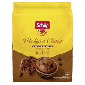Muffin de chocolate 260 g Schar Muffin de chocolate 260 g Schar