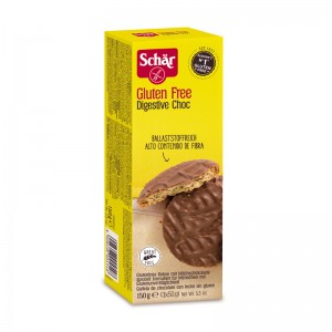 Galletas digestive de chocolate 150 g Schar Galletas digestive de chocolate 150 g Schar