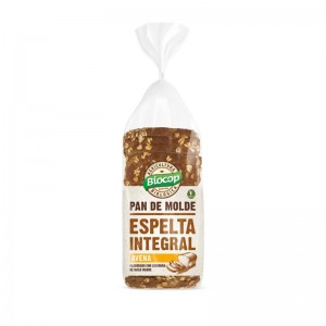Pan molde espelta integral avena 400g Biocop Pan molde espelta integral avena 400g Biocop