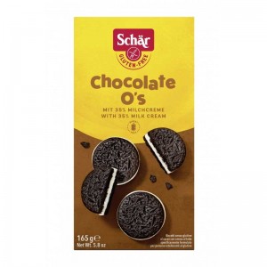 Galletas O's de chocolate 165g Schar Galletas O's de chocolate 165g Schar