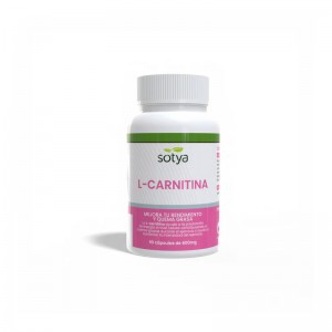 L-carnitina 600mg 90 capsulas Sotya L-carnitina 600mg 90 capsulas Sotya