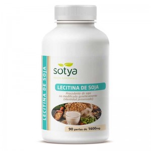 Lecitina de soja 1600mg 90 perlas Sotya Lecitina de soja 1600mg 90 perlas Sotya