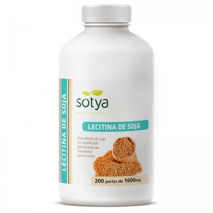 Lecitina de soja 1600mg 200 perlas Sotya Lecitina de soja 1600mg 200 perlas Sotya
