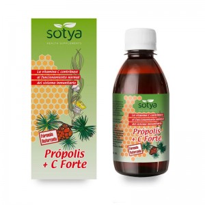 Jarabe de propoleo con vitamina  C - bronquiton 250ml Sotya