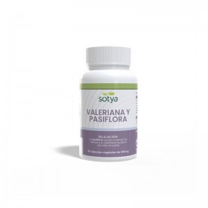Valeriana y pasiflora 450mg 90 capsulas Sotya