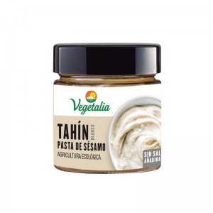 Tahin blanco sin sal bio 180g Vegetalia