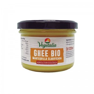 Ghee mantequilla clarificada bio 220ml Vegetalia