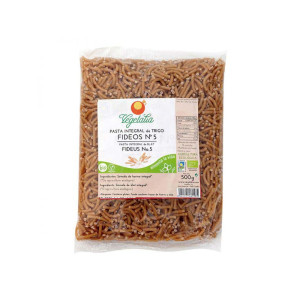 Fideo integral Nº5 bio 500 g  Vegetalia