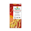 Chocolate negro con jengibre y naranja bio 100g Vegetalia Chocolate negro con jengibre y naranja bio 100g Vegetalia