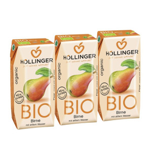 Zumo de Pera Bio 3x200ml Hollinger Zumo de Pera Bio 3x200ml Hollinger
