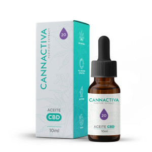 Aceite Purificado CBD Cannabidiol 20% 10ml Cannactiva Aceite Purificado CBD Cannabidiol 20% 10ml Cannactiva