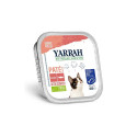 Pate para perros con pollo y algas tarrina bio 150g Yarrah