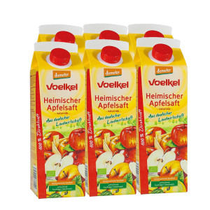 Zumo de Manzana bio caja 6x1L Voelkel Zumo de Manzana bio caja 6x1L Voelkel