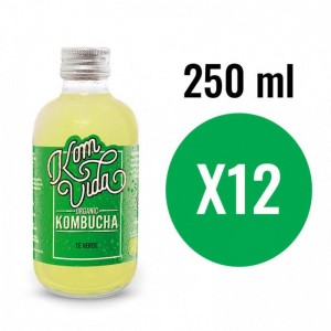 Kombucha Té Verde (Greenvida) Bio 12x250ml Komvida Kombucha Té Verde (Greenvida) Bio 12x250ml Komvida