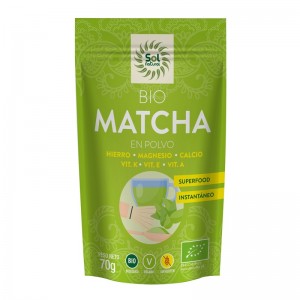 Matcha en polvo Bio 70g Sol Natural