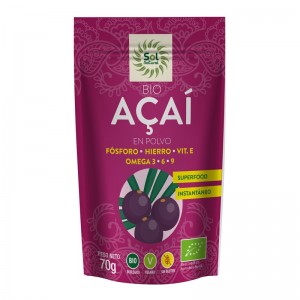 Acai en polvo Bio 70g Sol...