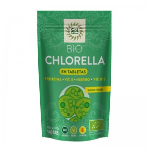 Chlorella Bio 140 tabletas Sol Natural