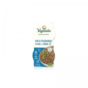 Multigrano Chia y Lino Bio 2x125 g Vegetalia