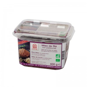 Genmai Miso (arroz) no pasteurizado Bio 400g Celnat