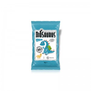 Snack con sal marina sin gluten Bio 50g BioSaurus