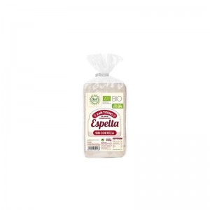Pan tierno de espelta sin corteza Bio 300g Sol Natural Pan tierno de espelta sin corteza Bio 300g Sol Natural