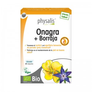 Onagra y borraja 60 capsulas Physalis Onagra y borraja 60 capsulas Physalis